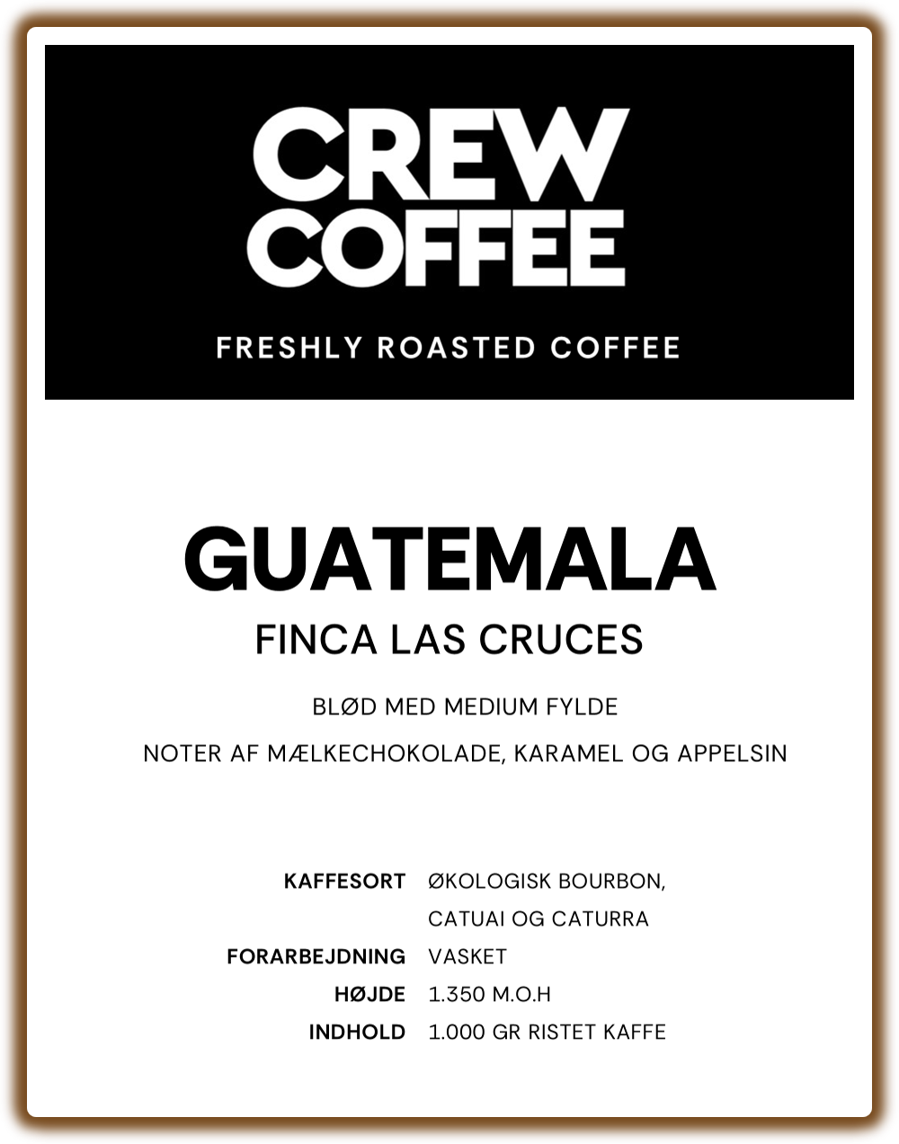 Single Origin - Guatemala